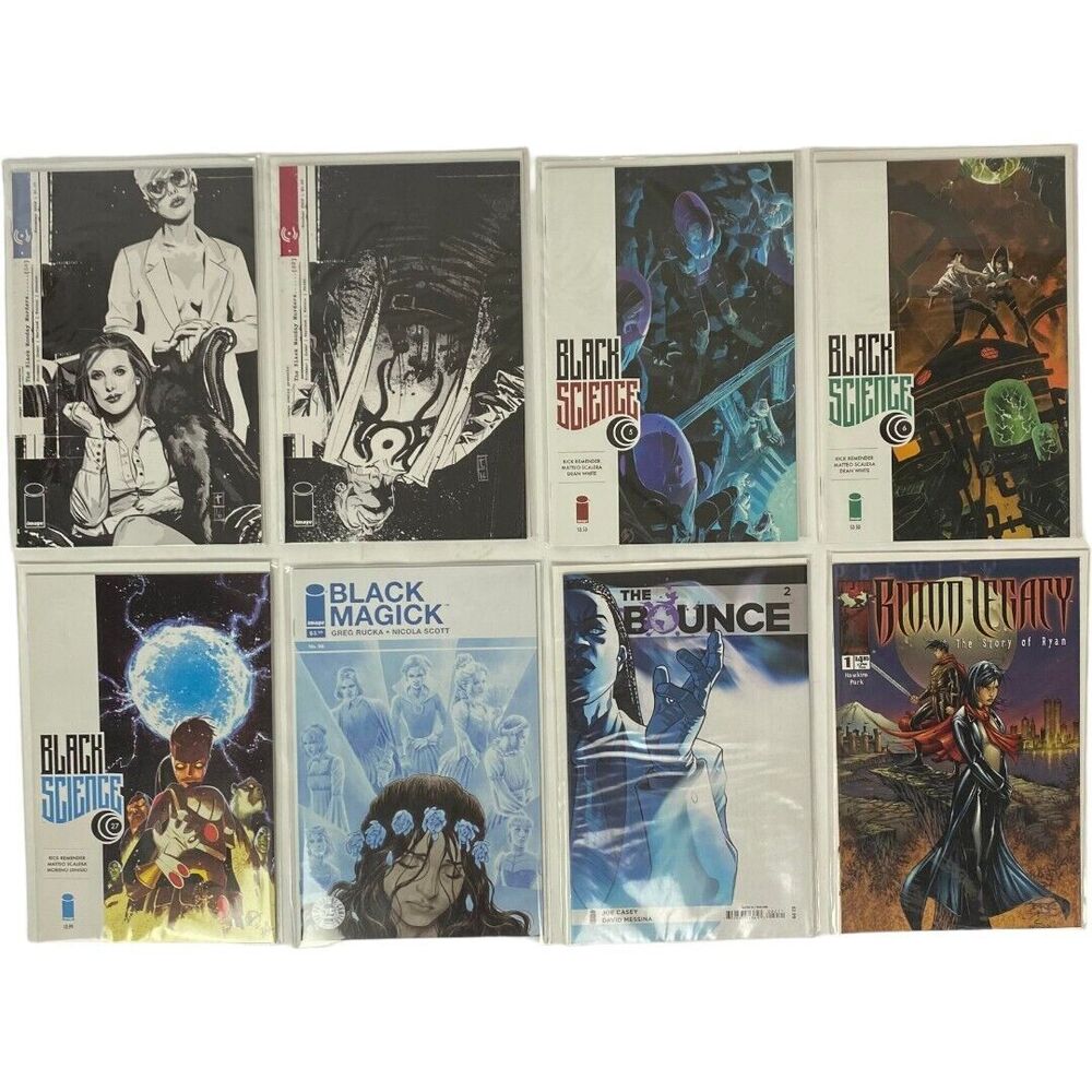 Black Monday Murders Black Science  Black Magick Bounce Legacy Comics  Lot